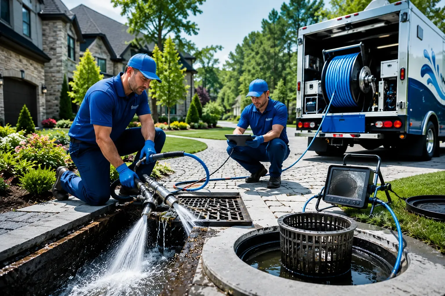 Local outdoor drain cleaning professionals in Gassaway, WV